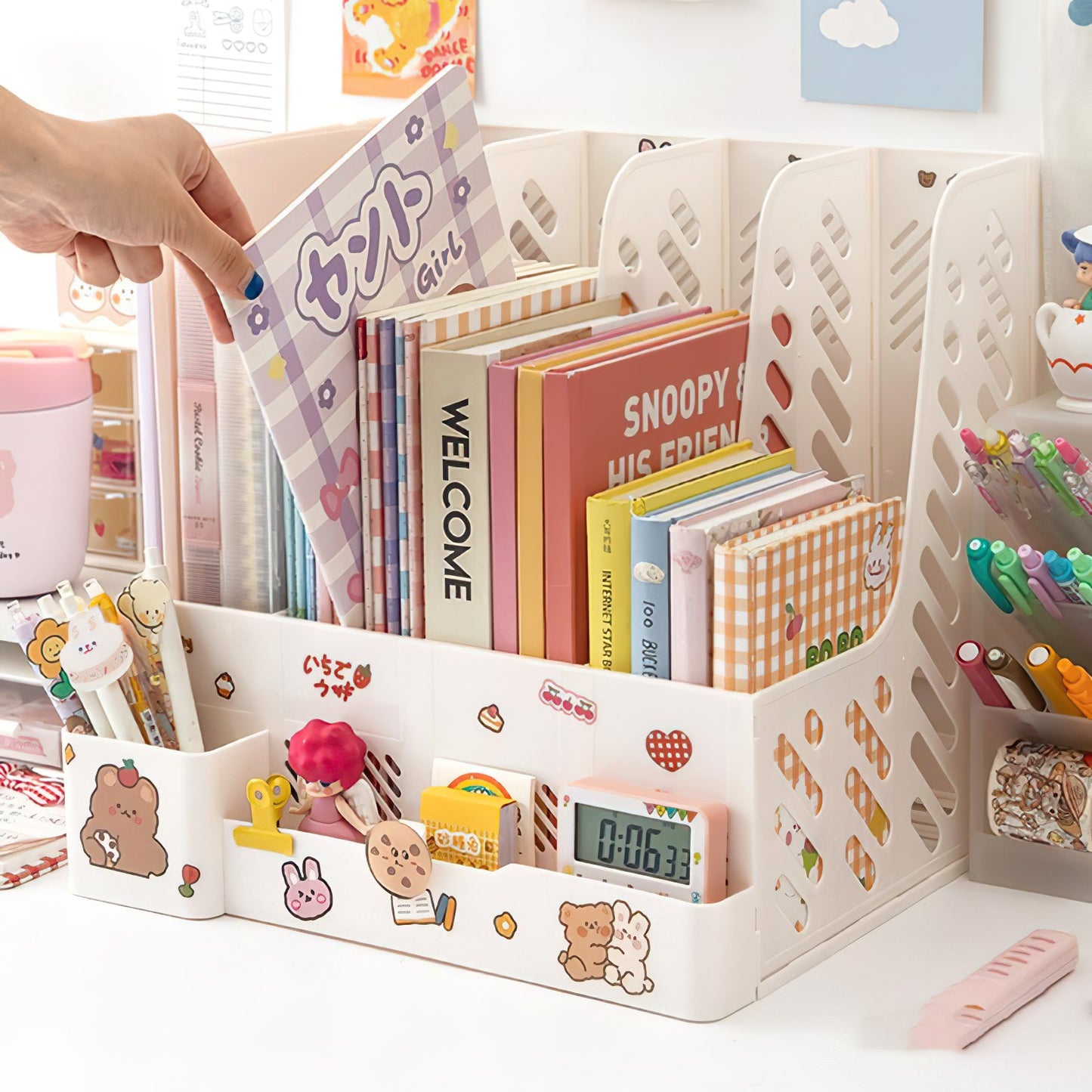 Kawaii X Desk Organizer