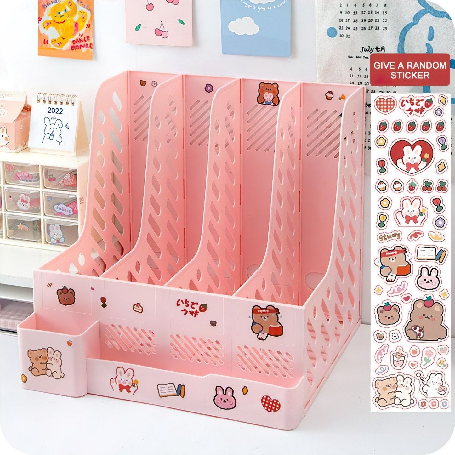 Kawaii X Desk Organizer