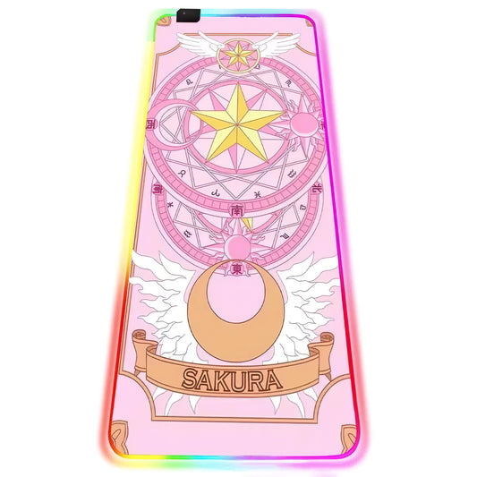 Card Captor Sakura X Mouse Pad LED