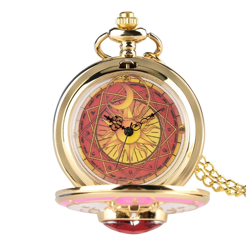 Card Captor Sakura X Sailor Moon X Pocket Watch