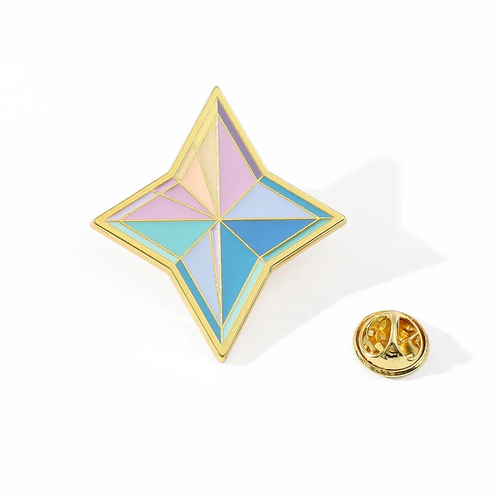 Genshin Impact X Primogem Brooch Pin