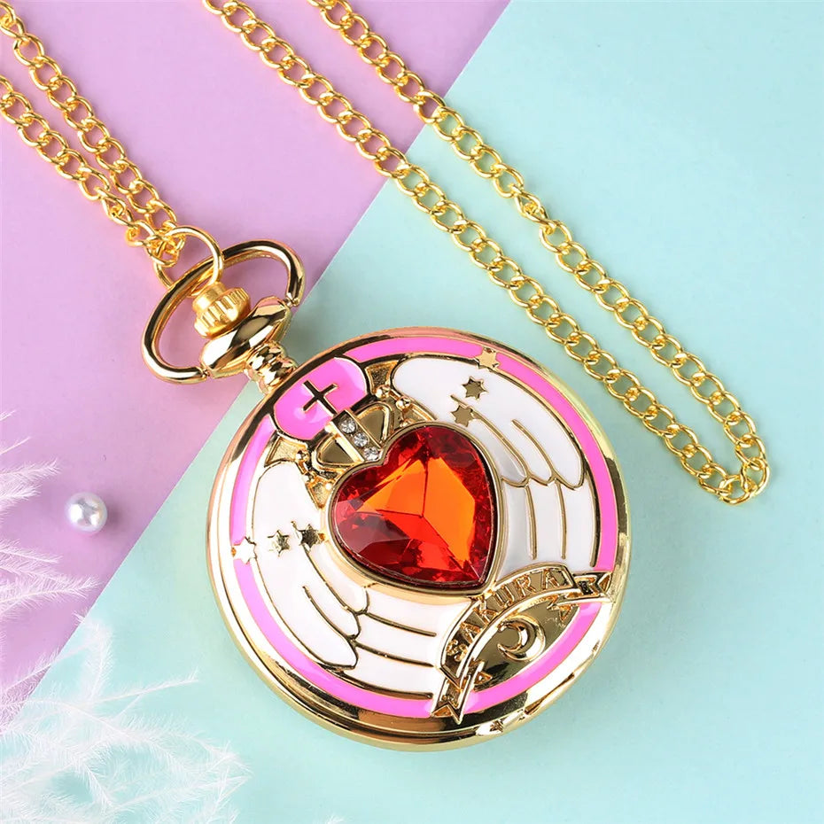 Card Captor Sakura X Sailor Moon X Pocket Watch