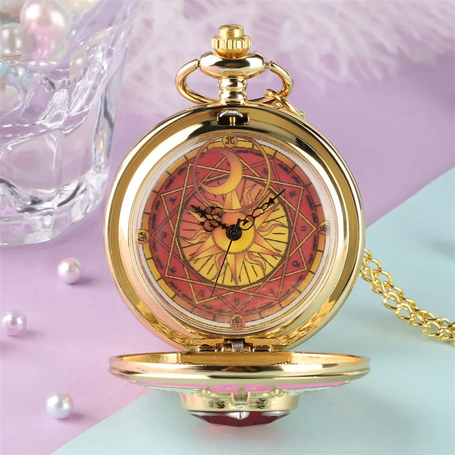 Card Captor Sakura X Sailor Moon X Pocket Watch