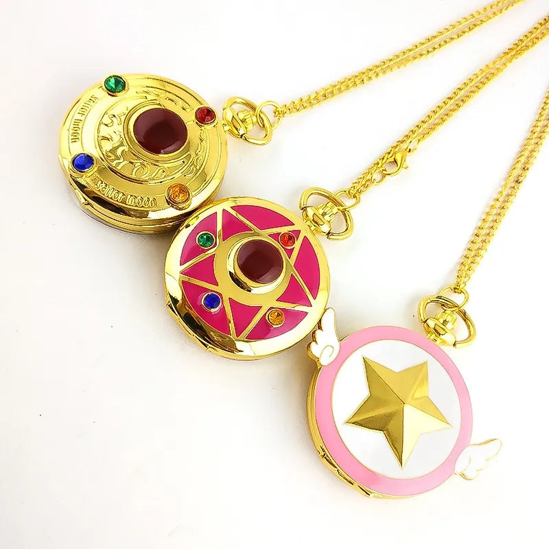 Card Captor Sakura X Sailor Moon X Pocket Watch