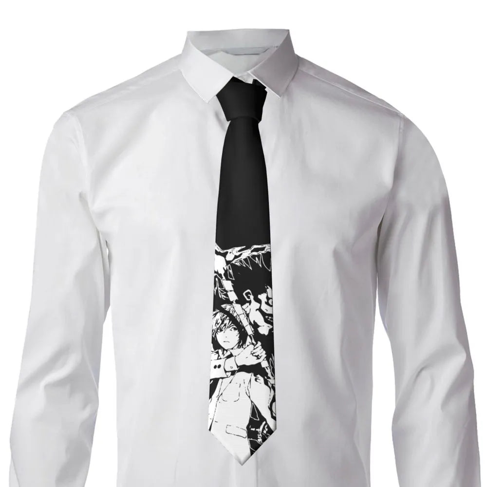 Death Note X Black N White Tie