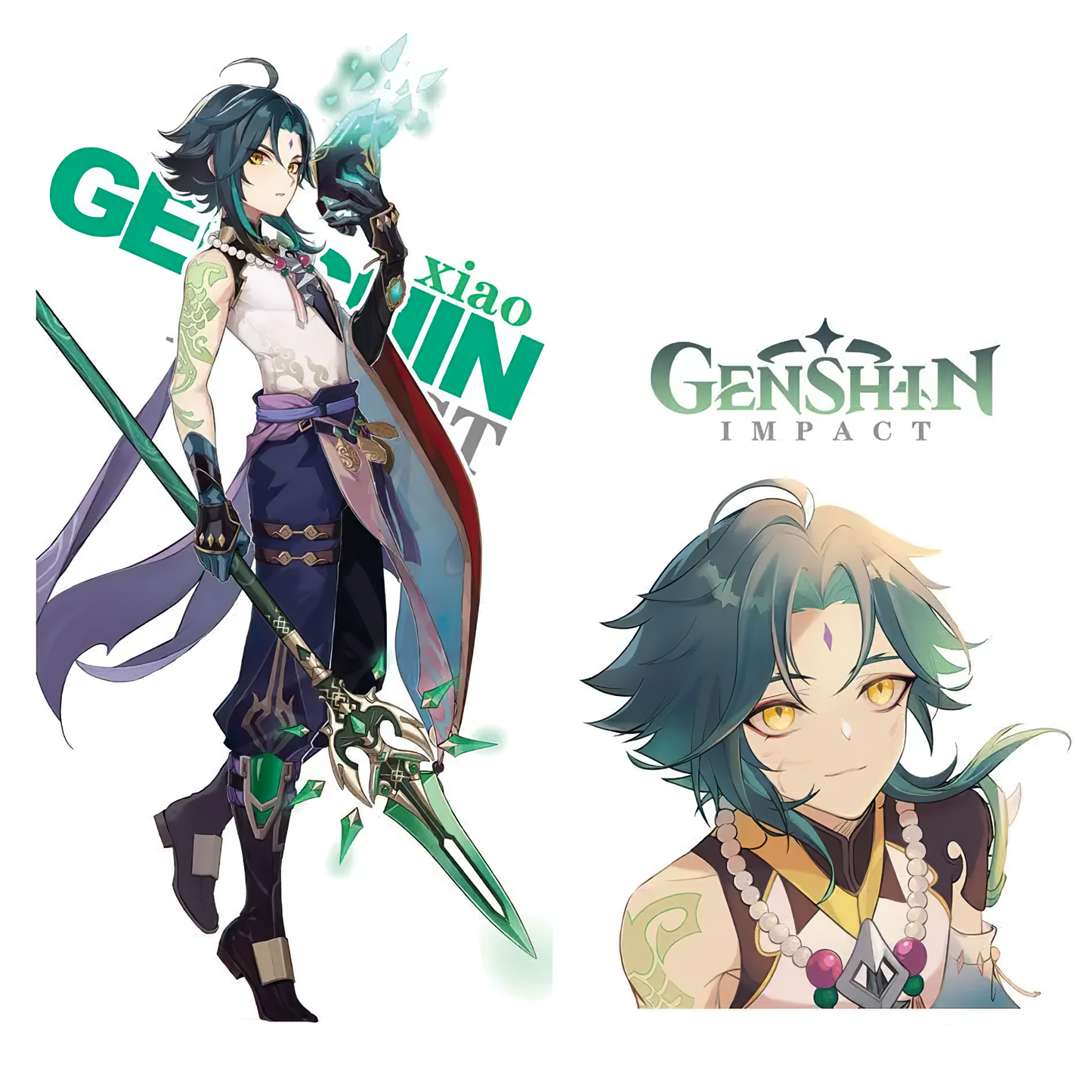 Genshin Impact X PC Stickers 3Pcs/Set