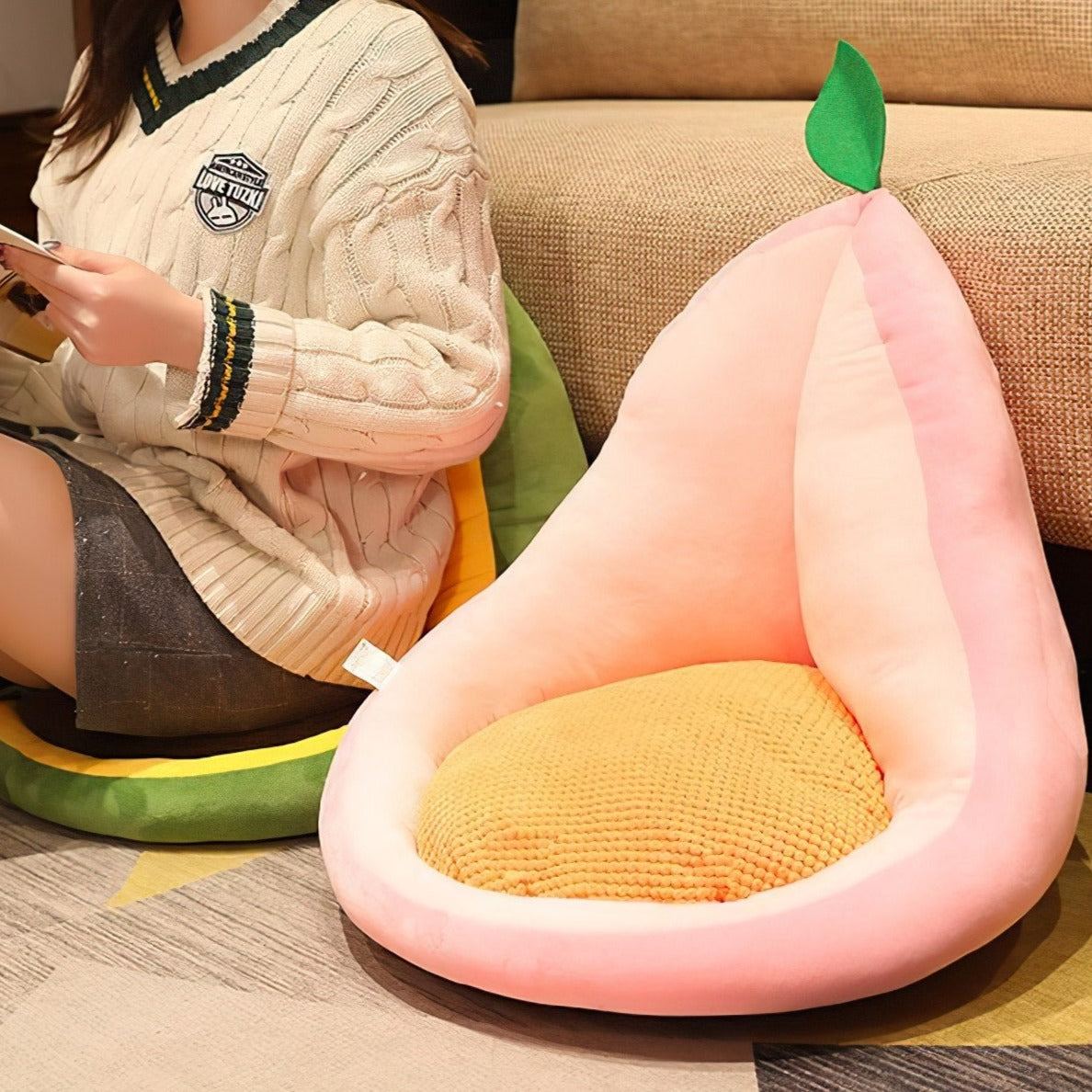 Kawaii X Plush Chair