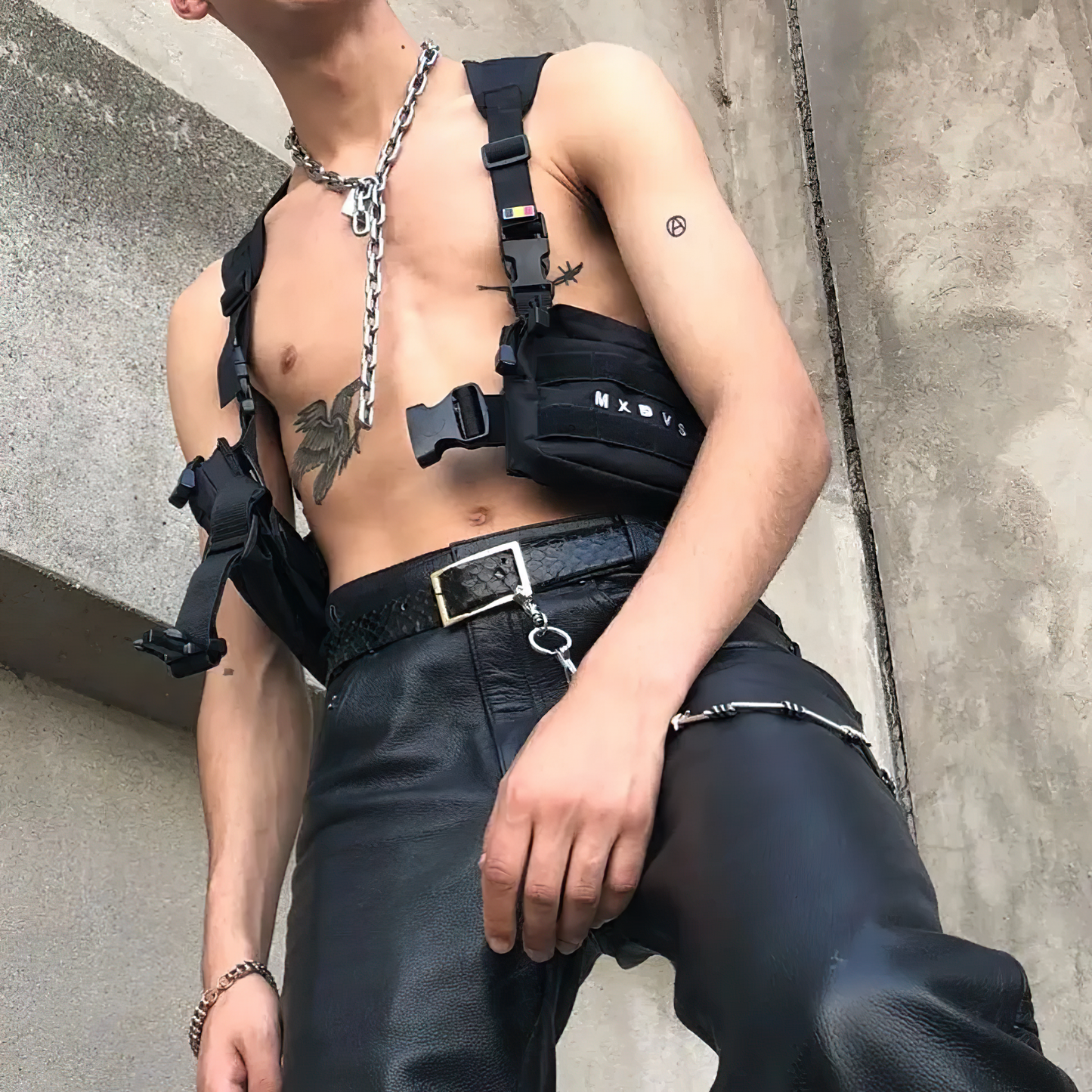 Darkwear X Punk Chest Bag