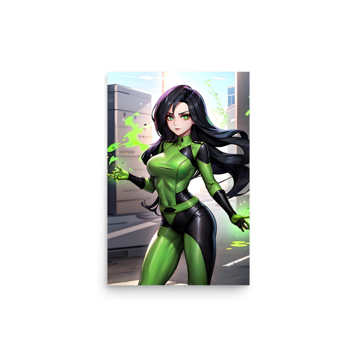 Kim Possible X Shego Poster