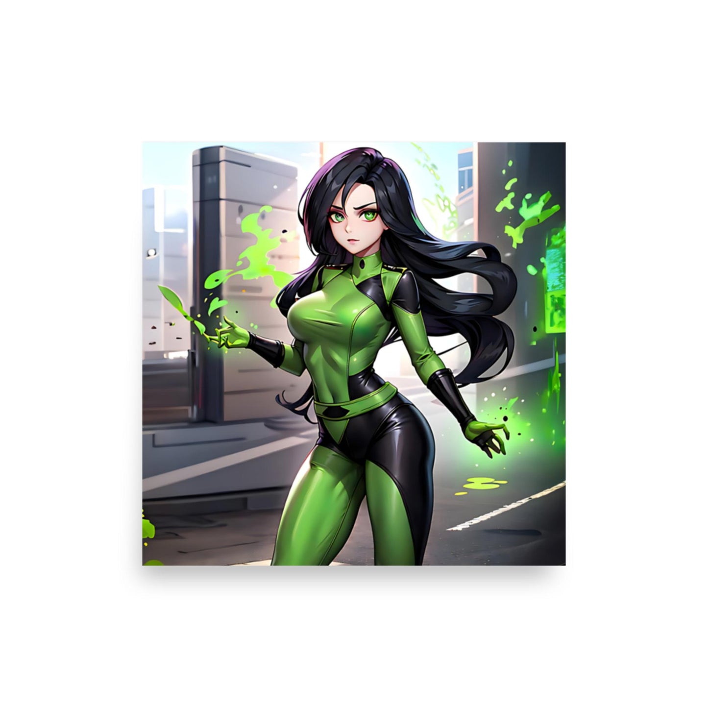 Kim Possible X Shego Poster