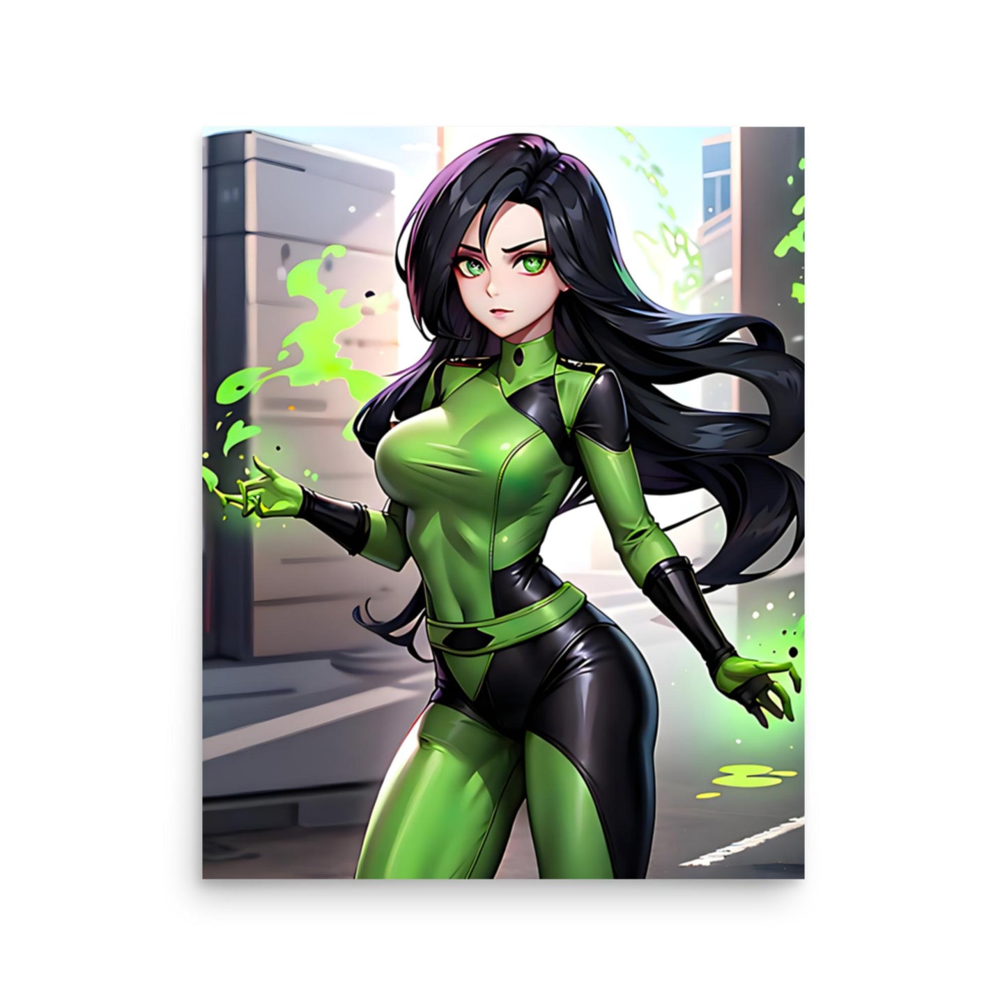 Kim Possible X Shego Poster