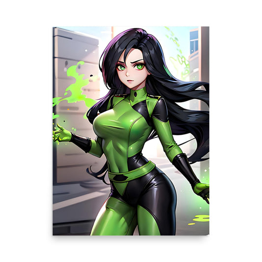 Kim Possible X Shego Poster