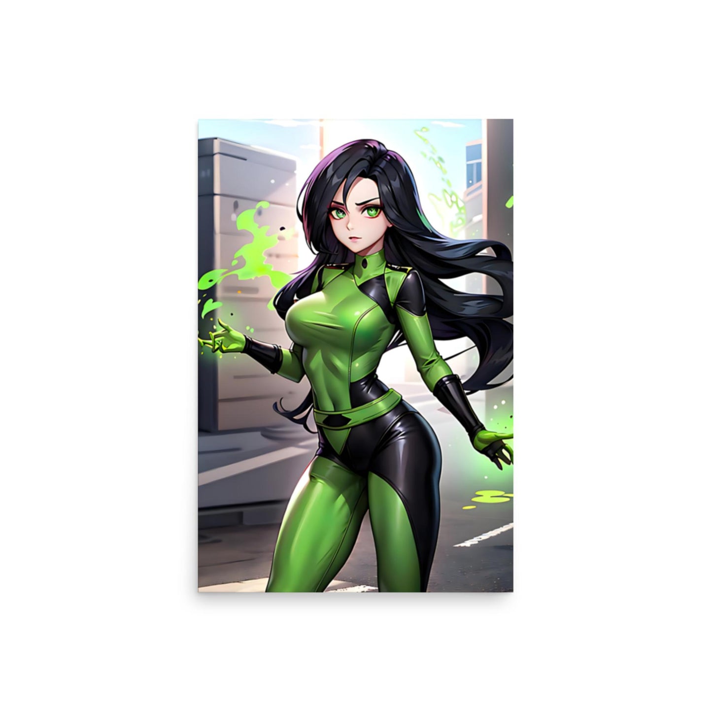 Kim Possible X Shego Poster