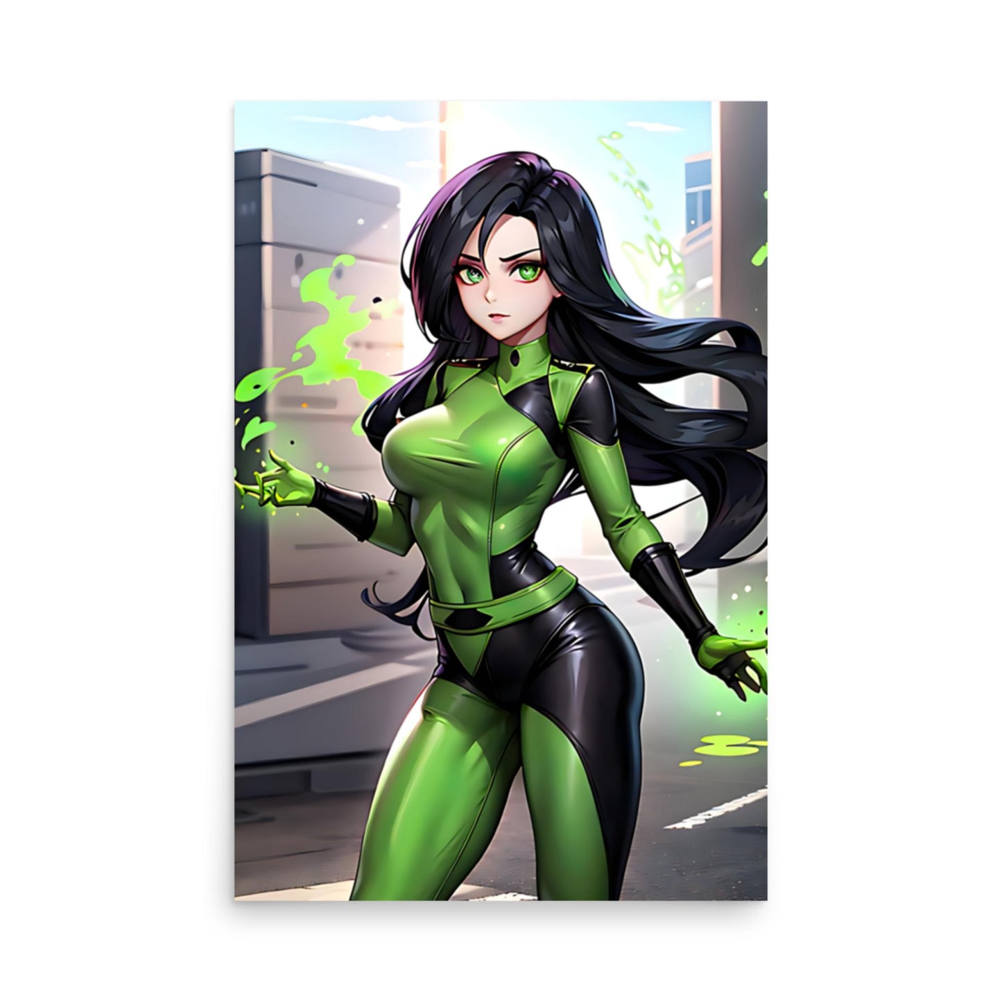 Kim Possible X Shego Poster