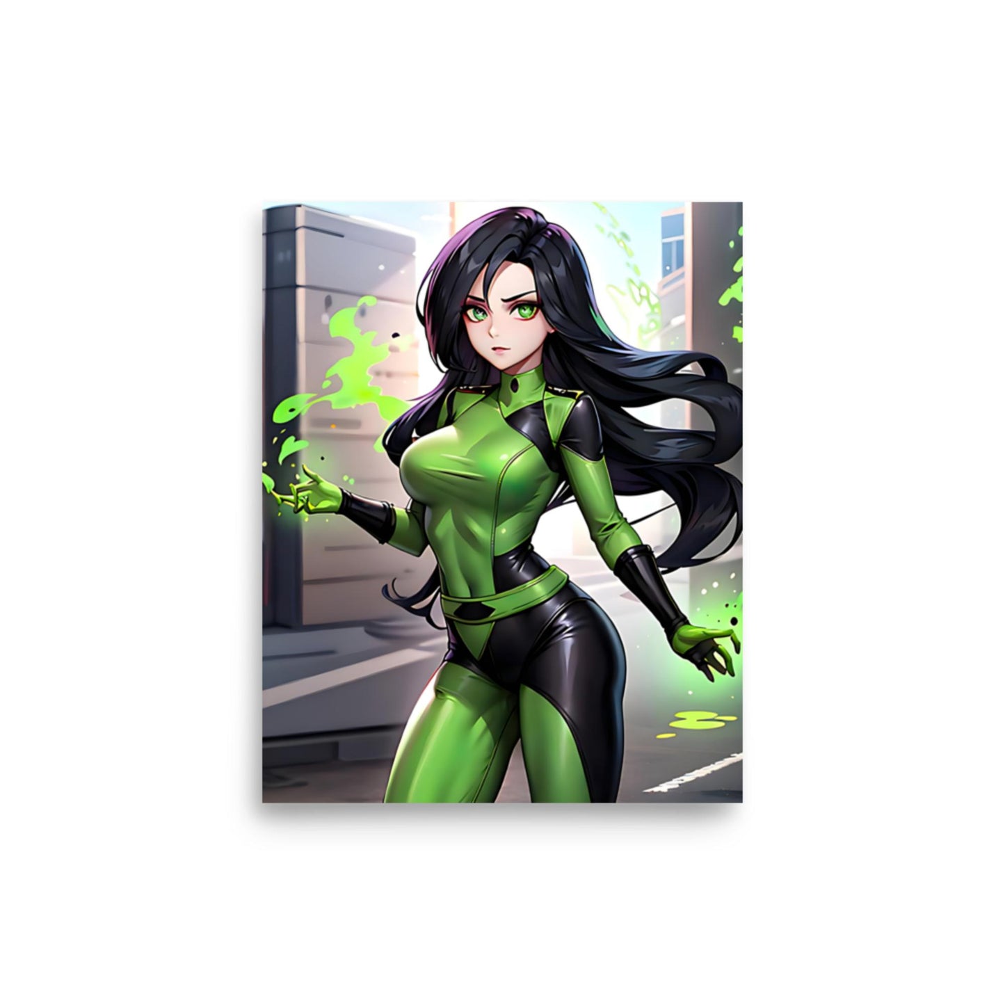 Kim Possible X Shego Poster