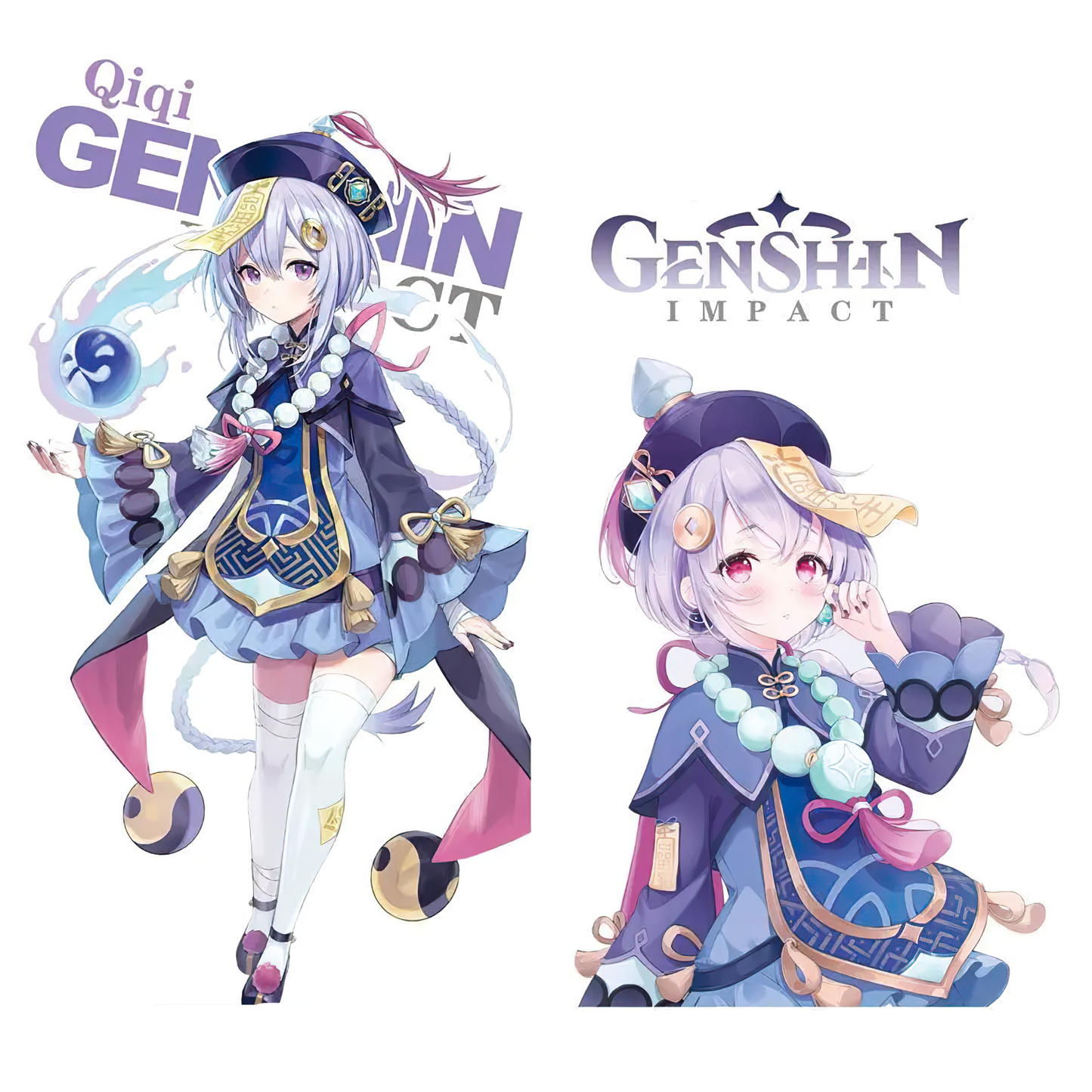 Genshin Impact X PC Stickers 3Pcs/Set