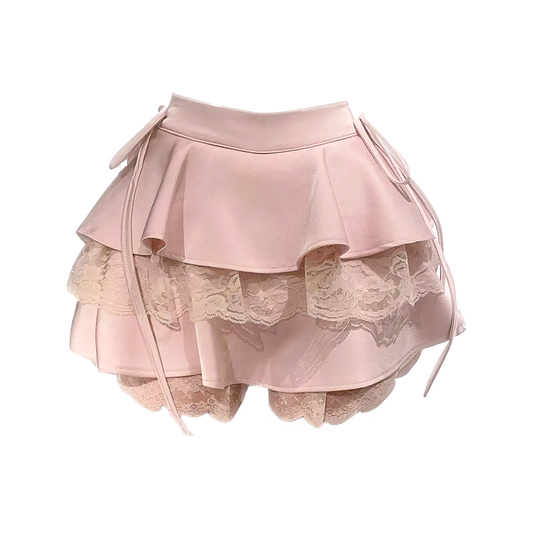 FairyCore X Ruffle Mini Skirt