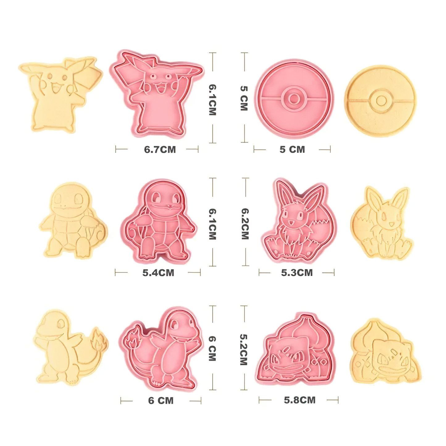 Pokémon X Cookie Mold