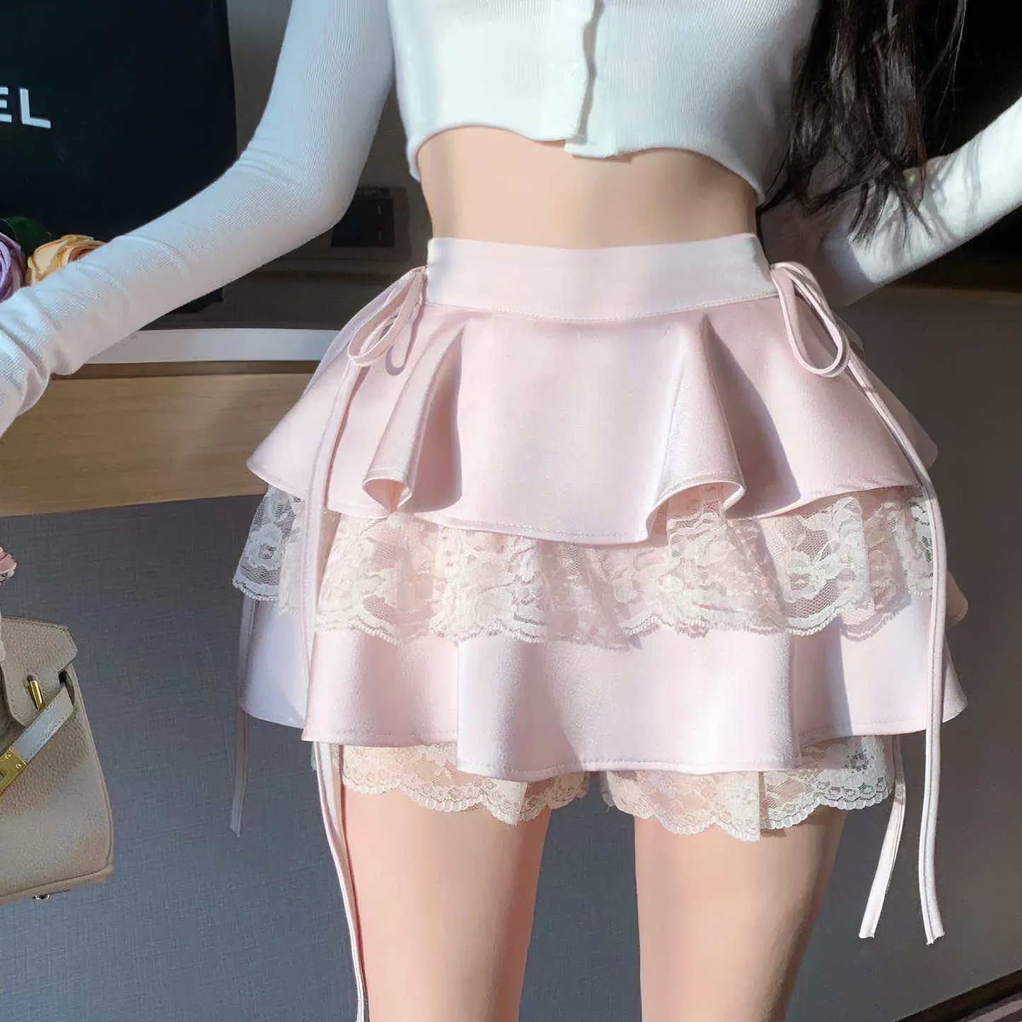 FairyCore X Ruffle Mini Skirt