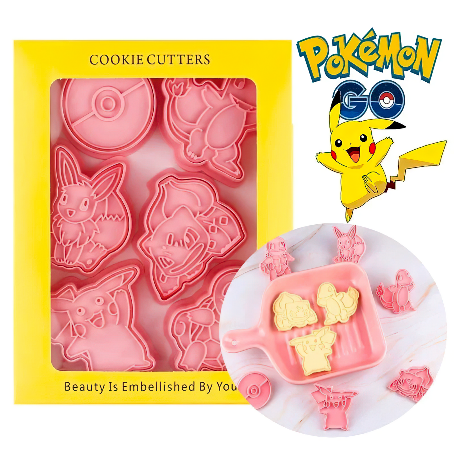 Pokémon X Cookie Mold