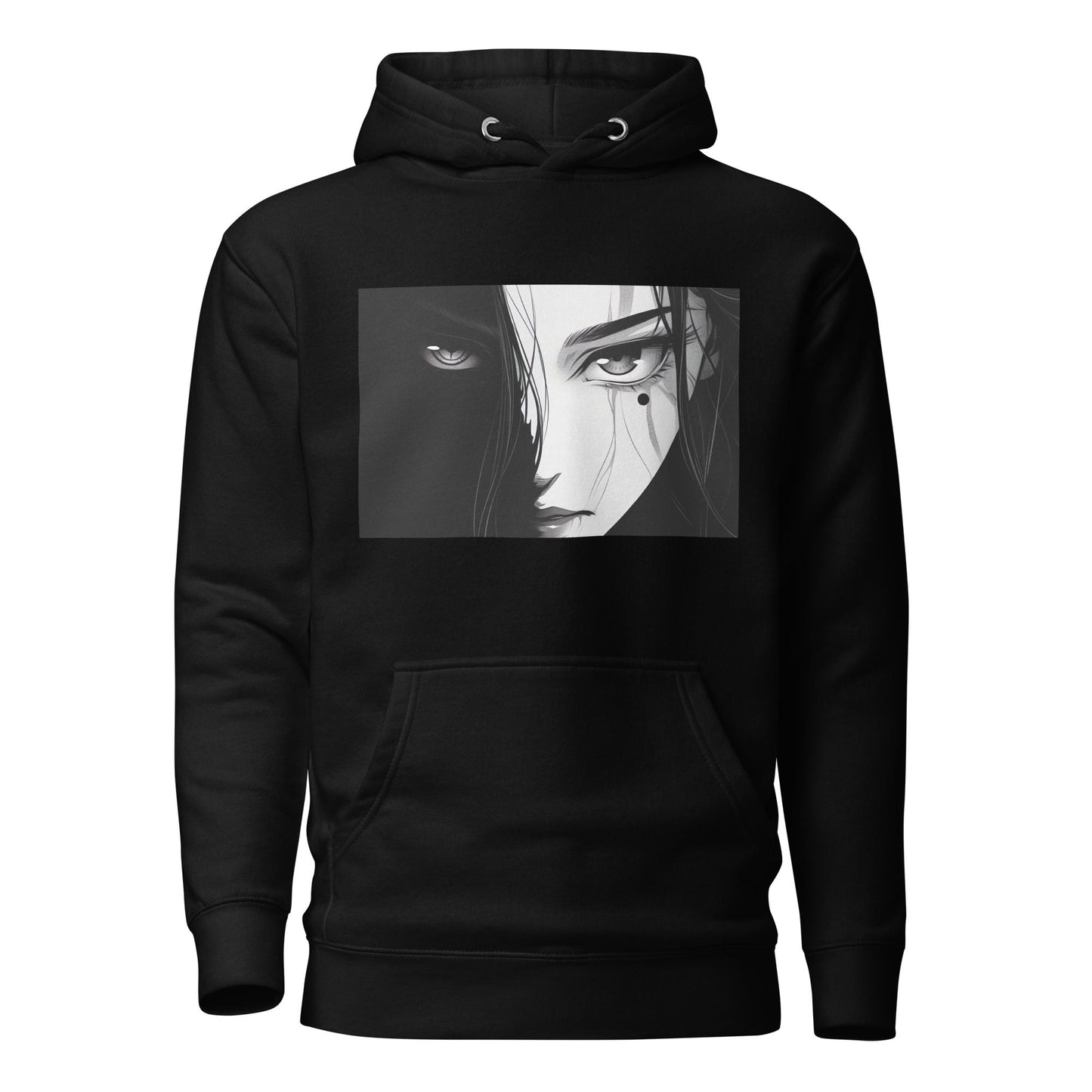 Anime X Black N White Hoodie