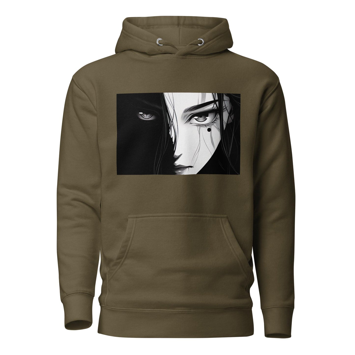 Anime X Black N White Hoodie