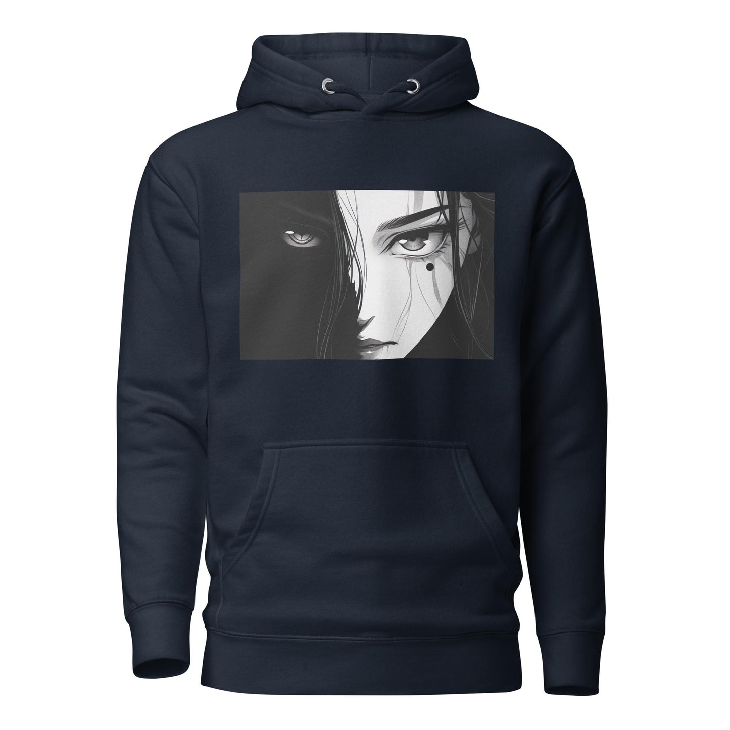 Anime X Black N White Hoodie