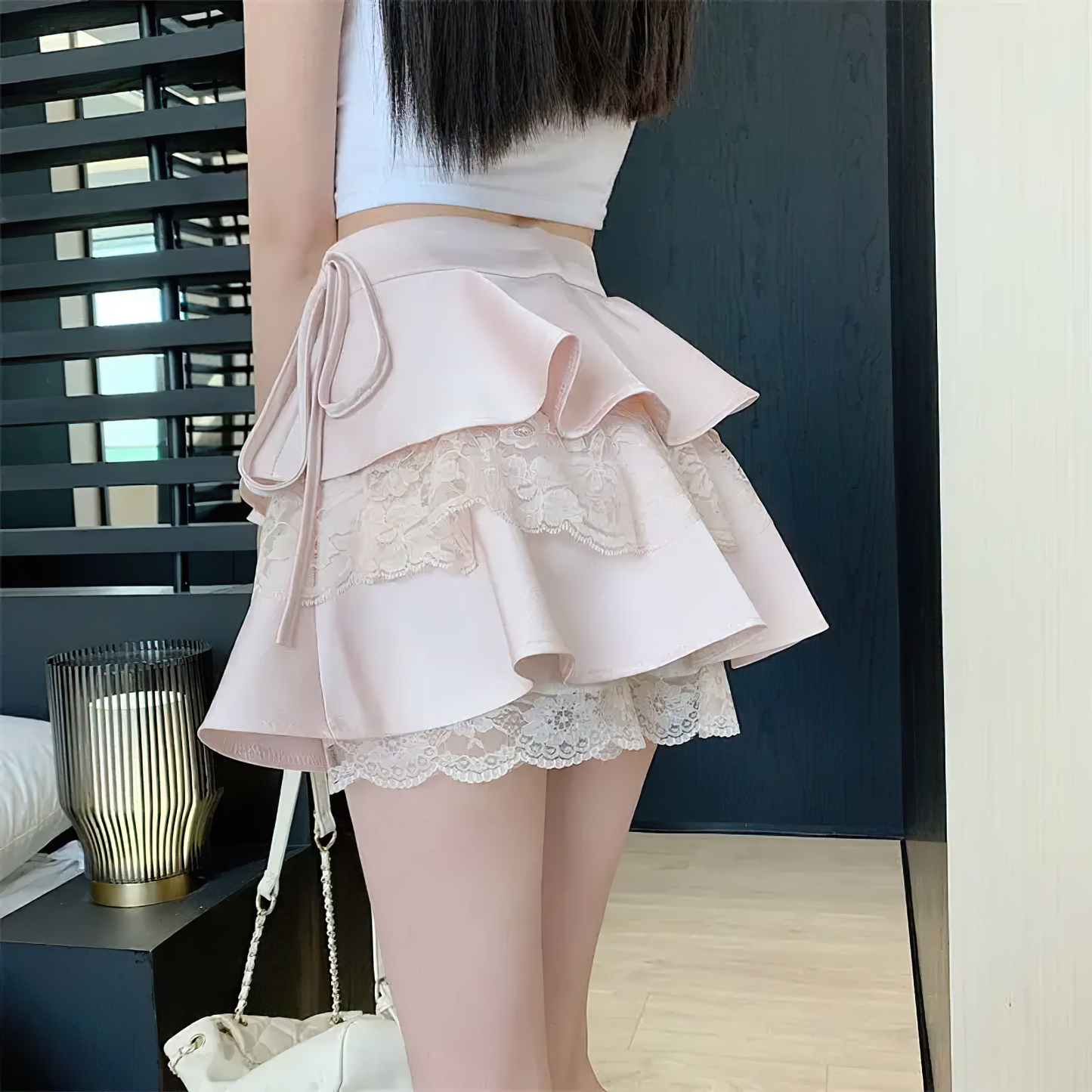 FairyCore X Ruffle Mini Skirt